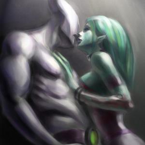 Thumbnail of Death Prophet and Faceless Void Digital Art
