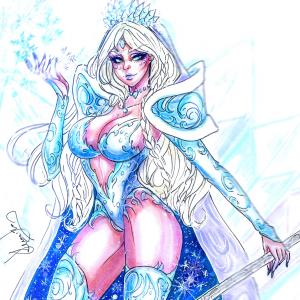 Thumbnail of Crystal Maiden Traditional Art