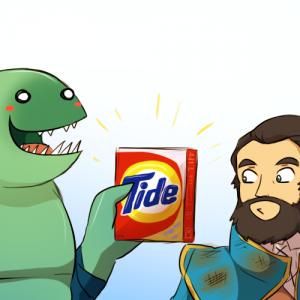 Thumbnail of Kunkka and Tidehunter Digital Art