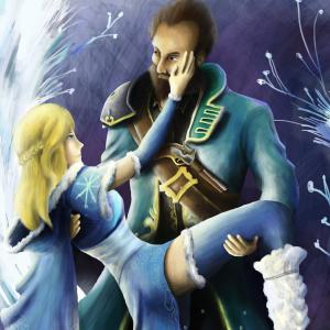 Thumbnail of Crystal Maiden and Kunkka Digital Art