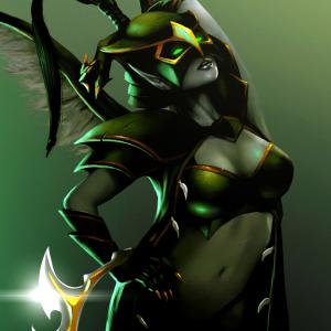 Thumbnail of Phantom Assassin Digital Art