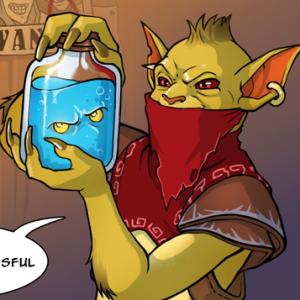 Thumbnail of Bounty Hunter and Morphling Digital Art