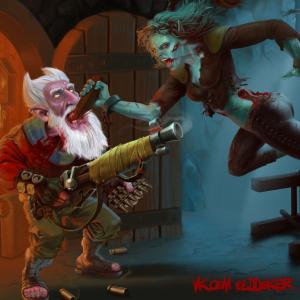 Thumbnail of Phantom Assassin and Sniper Digital Art