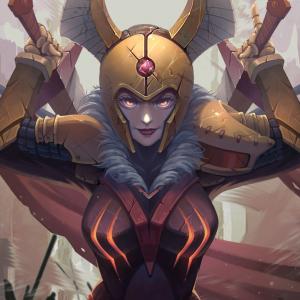 Thumbnail of Legion Commander Digital Art