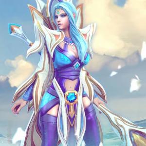 Thumbnail of Crystal Maiden Digital Art