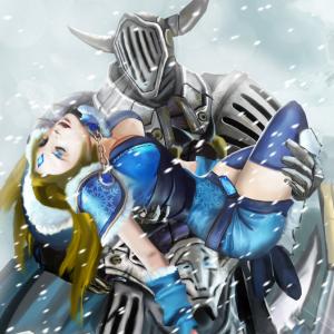 Thumbnail of Crystal Maiden and Sven Digital Art