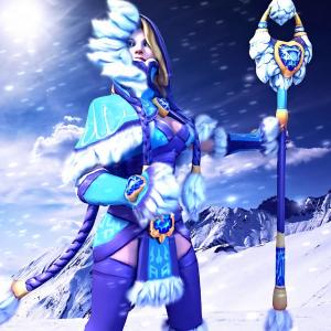 Thumbnail of Crystal Maiden SFM 3D Art