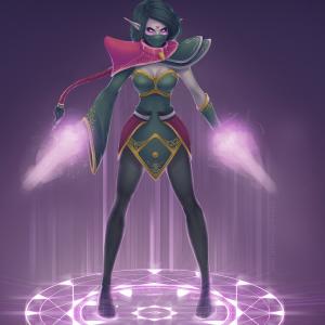 Thumbnail of Templar Assassin Digital Art