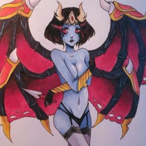 Thumbnail of Queen of Pain Traditional Art