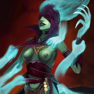 Thumbnail of Death Prophet Digital Art naked