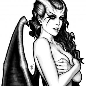 Thumbnail of Queen of Pain Traditional Art