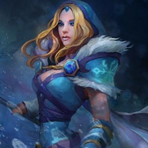 Thumbnail of Crystal Maiden Digital Art
