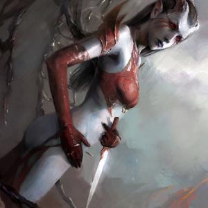 Thumbnail of Queen of Pain Digital Art