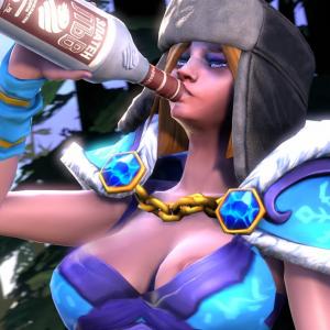 Thumbnail of Crystal Maiden SFM 3D Art