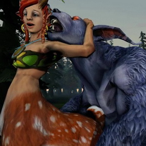 Thumbnail of Enchantress and Ursa SFM 3D Art hentai