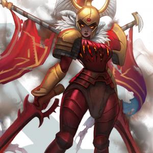 Thumbnail of Legion Commander Digital Art