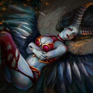 Thumbnail of Queen of Pain Digital Art