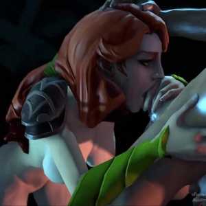 Thumbnail of Windranger SFM 3D Art hentai