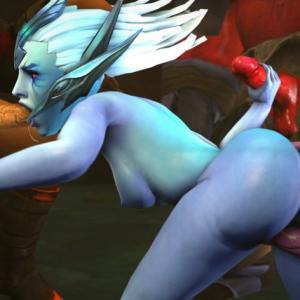 Thumbnail of Vengeful Spirit SFM 3D Art rule 34