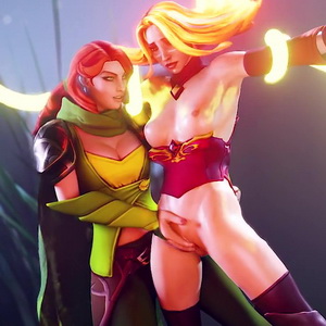 Thumbnail of Lina and Windranger SFM 3D Art naked