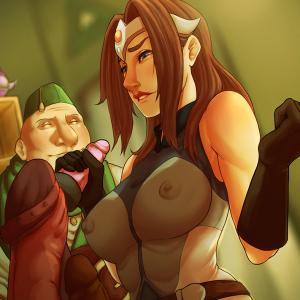 Thumbnail of Mirana Digital Art naked