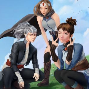 Thumbnail of Mirana and Marci Digital Art
