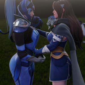 Thumbnail of Luna and Mirana SFM 3D Art