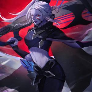 Thumbnail of Drow Ranger Digital Art
