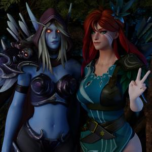 Thumbnail of Windranger SFM 3D Art