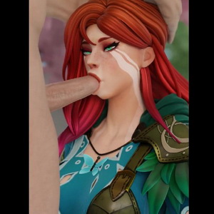 Thumbnail of Windranger SFM 3D Art hentai