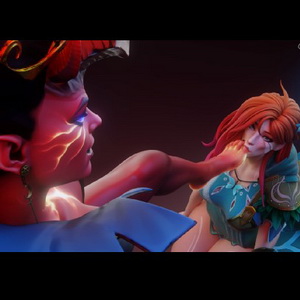 Thumbnail of Queen of Pain and Windranger SFM 3D Art